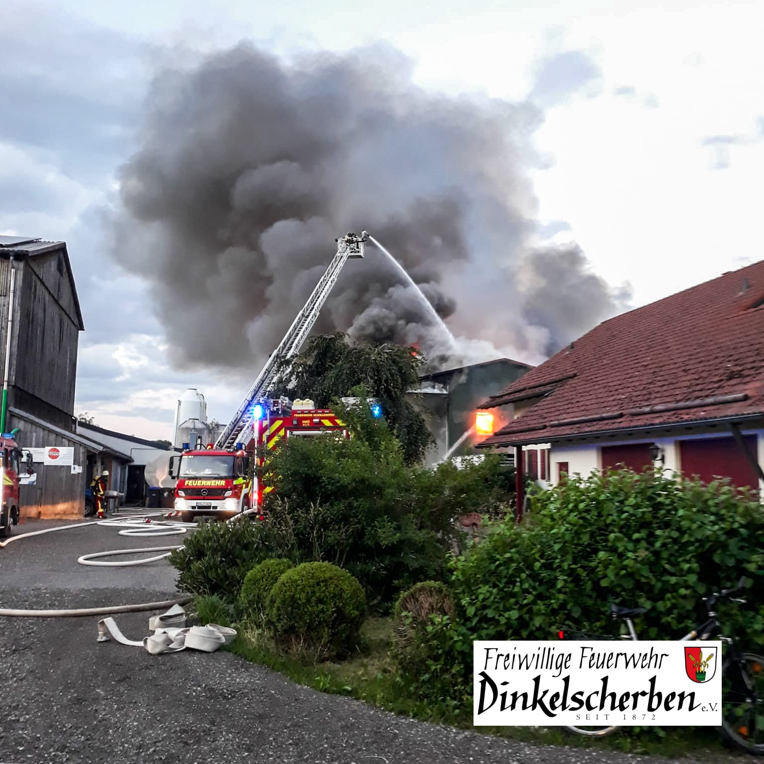 Einsatz Nummer 25/2023 Feuerwehr Dinkelscherben